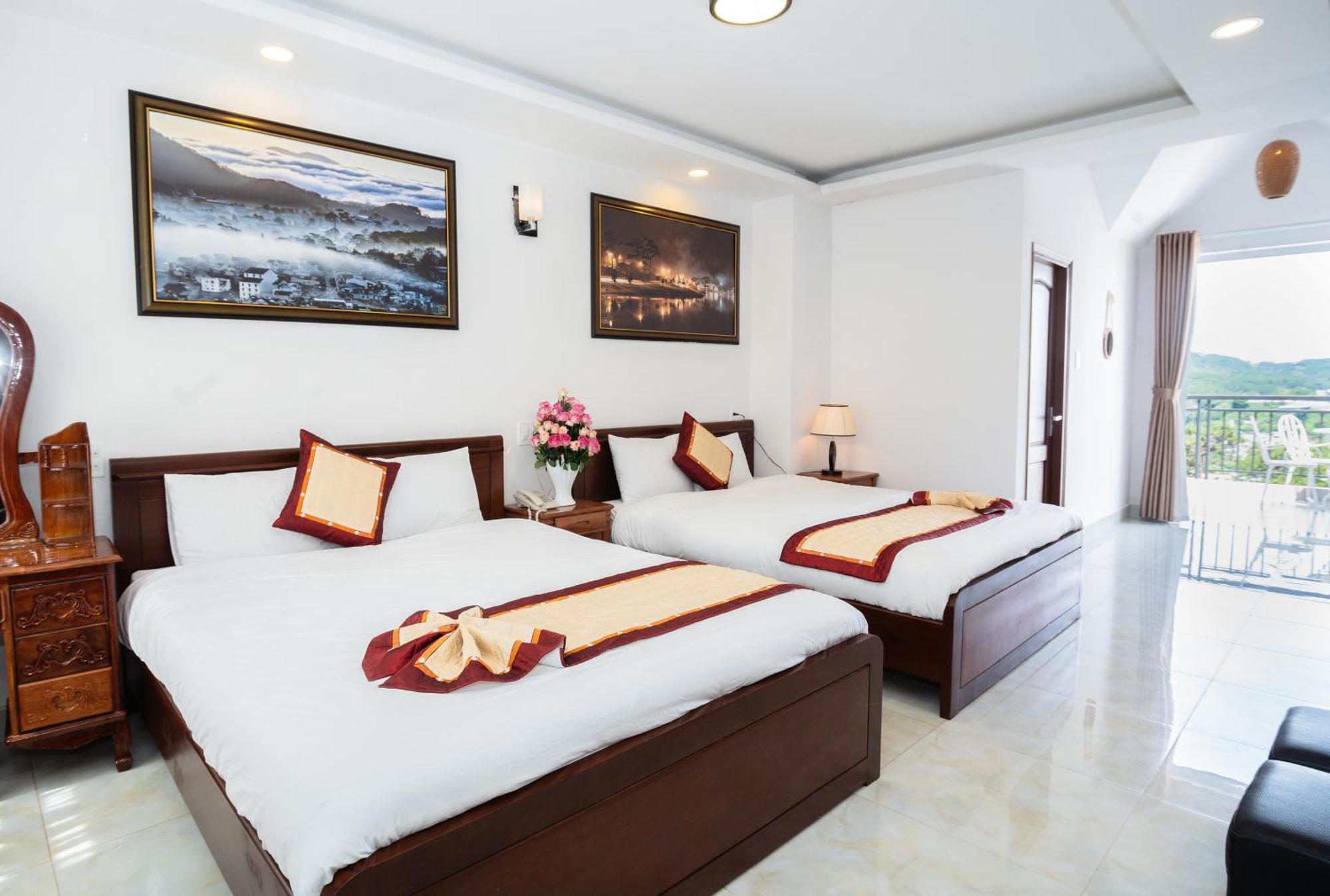 Hoang Tuan Hotel Dalat Bagian luar foto